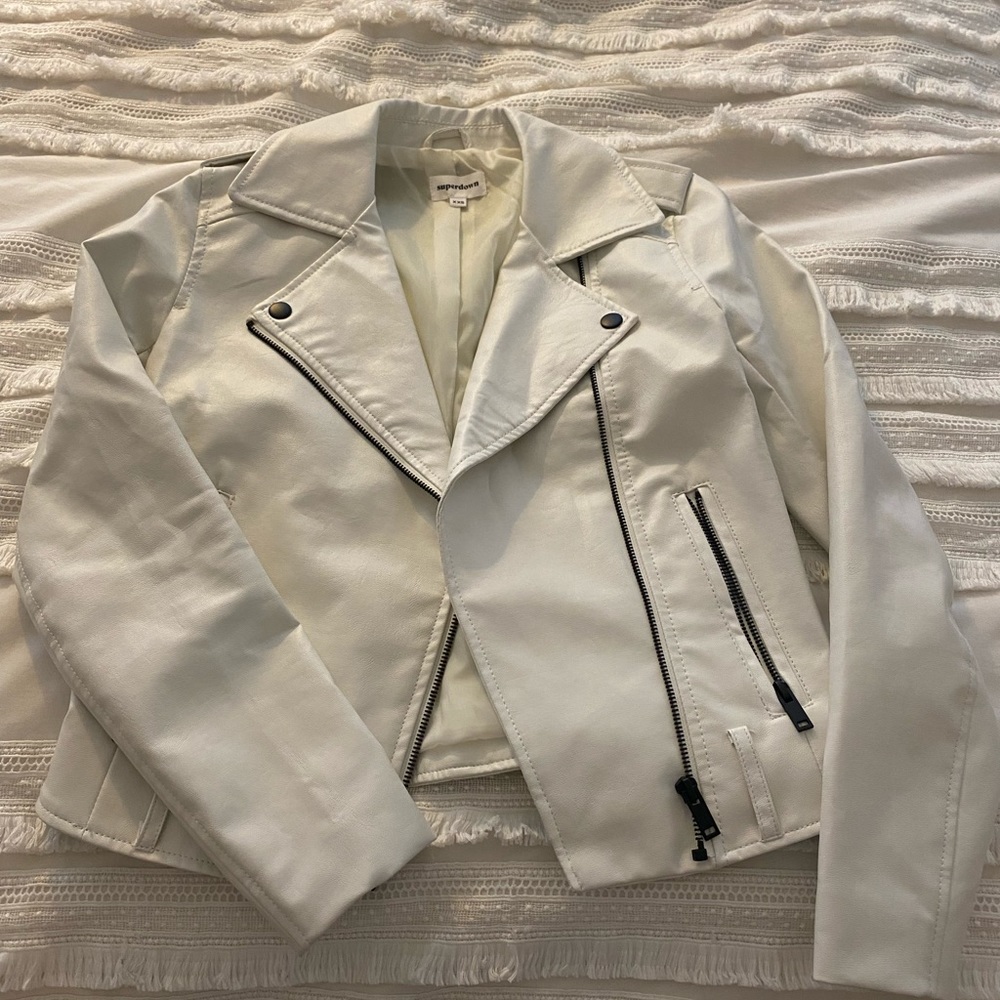 superdown faux leather jacket